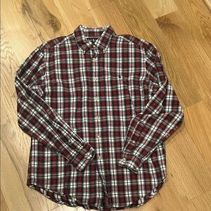 Men’s Ralph Lauren Classic Red and White Checkered Shirt